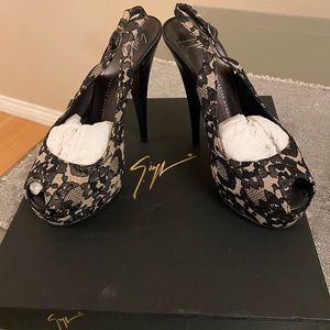 Giuseppe Zanotti lace heels size 37